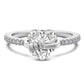 💍Funkelnder Silberring mit Herz-Schleife – feminin elegant als romantisches Geschenk🎀
