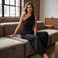 💃50% RABATT Elegantes Damen-Set Ein-Schulter-Top & Weite Hose🌸