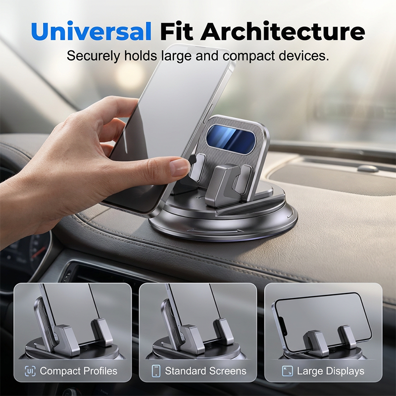 🚗 KAUFE 2, ERHALTE 1 GRATIS! 🔥 Drehbarer Auto-Handyhalter fürs Armaturenbrett – stabil, kompakt & vielseitig – Ideal für Navigation & freihändiges Telefonieren 📱