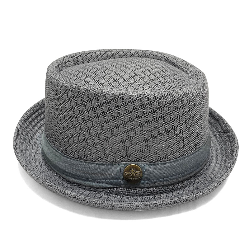 ✨50% RABATT!🎩Atmungsaktive Mesh Fedora Hut Sonnenschutzhut Herren Damen Leicht Outdoor Mütze