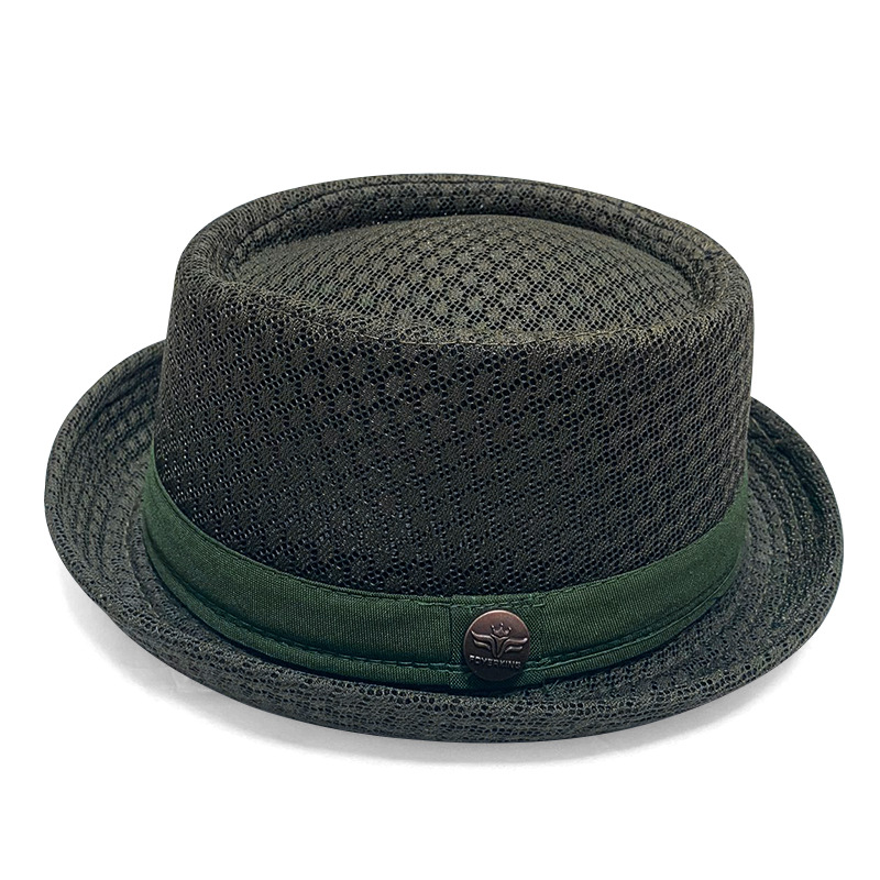 ✨50% RABATT!🎩Atmungsaktive Mesh Fedora Hut Sonnenschutzhut Herren Damen Leicht Outdoor Mütze
