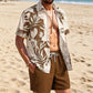 ✨Sommer-Sonderangebot 50% RABATT!🌴2-teiliges Set aus Hawaiihemd und Shorts für Herren👕