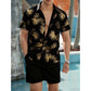 ✨Sommer-Sonderangebot 50% RABATT!🌴2-teiliges Set aus Hawaiihemd und Shorts für Herren👕