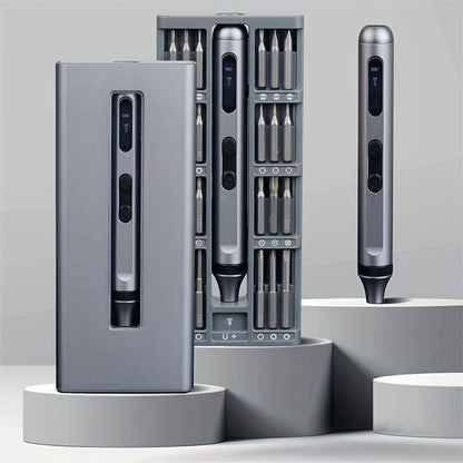 ⚙️ NUR FÜR BEGRENZTE ZEIT 50% RABATT!⚙️50-in-1 Akku-Elektroschrauber🔩Präzisions Reparatur Werkzeugset📱USB-C Schnellladung für Heim & Handwerk🛠️
