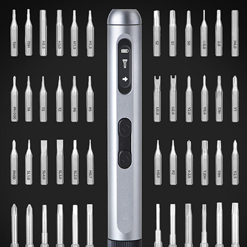 ⚙️ NUR FÜR BEGRENZTE ZEIT 50% RABATT!⚙️50-in-1 Akku-Elektroschrauber🔩Präzisions Reparatur Werkzeugset📱USB-C Schnellladung für Heim & Handwerk🛠️