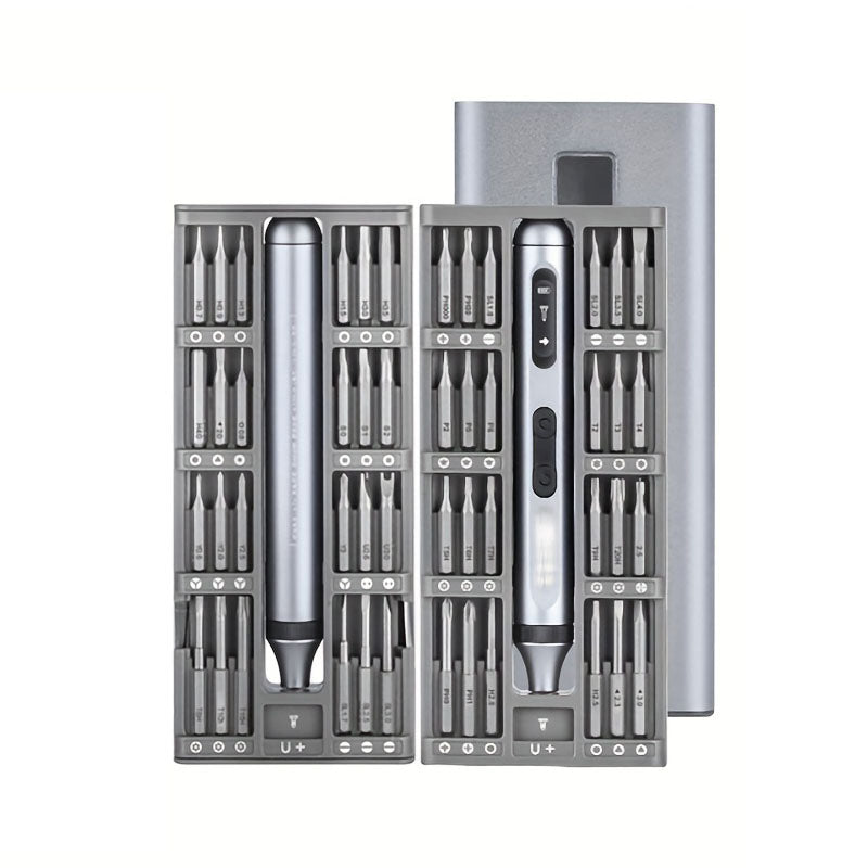 ⚙️ NUR FÜR BEGRENZTE ZEIT 50% RABATT!⚙️50-in-1 Akku-Elektroschrauber🔩Präzisions Reparatur Werkzeugset📱USB-C Schnellladung für Heim & Handwerk🛠️
