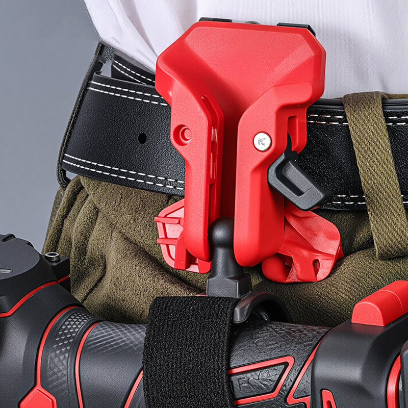 🔧50% RABATT!Unverzichtbar für die Bauindustrie 👷‍♂️Tragbares selbstverriegelndes Holster für Elektrowerkzeuge