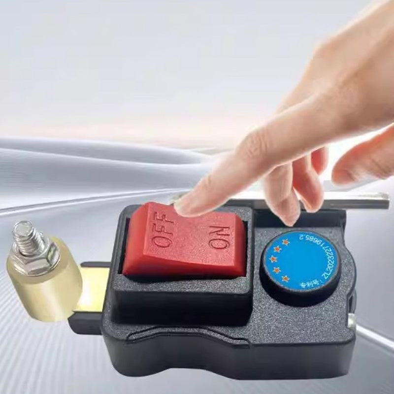 ⚙️50% RABATT! 🔋T-förmiger Batteriehauptschalter fürs Auto – mit digitaler Spannungsanzeige, reines Kupfer – ideal als Diebstahlschutz & zur Wartung🚗⚡