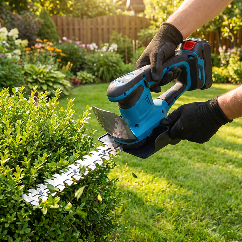 ✨ NUR FÜR BEGRENZTE ZEIT 50% RABATT! 🌳2-in-1 Kabellose Heckenschere Rasenschere Aufladbar Gartenwerkzeug