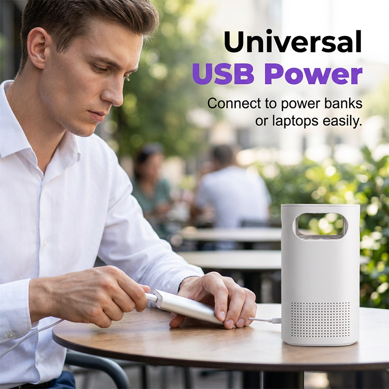 🦟 50 % Rabatt auf USB-LED-Mückenlampe | Leise UV-Insektenfalle für Zuhause und Schlafzimmer