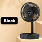 ⏰ 50 % RABATT – 🔋Wiederaufladbarer, zusammenklappbarer USB-Teleskopventilator – leise, um 180° schwenkbar, 4 Geschwindigkeitsstufen, tragbar ✨