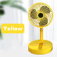 ⏰ 50 % RABATT – 🔋Wiederaufladbarer, zusammenklappbarer USB-Teleskopventilator – leise, um 180° schwenkbar, 4 Geschwindigkeitsstufen, tragbar ✨