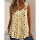Sommer-Tanktop für Damen mit Blumenmuster