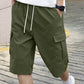 🩳 JETZT 50 % RABATT! 🔥 Lässige Herren-Cargoshorts mit Kordelzug – Leicht, mit vielen Taschen und elastischem Bund – perfekt zum Wandern, Reisen oder für heiße Sommertage ☀️