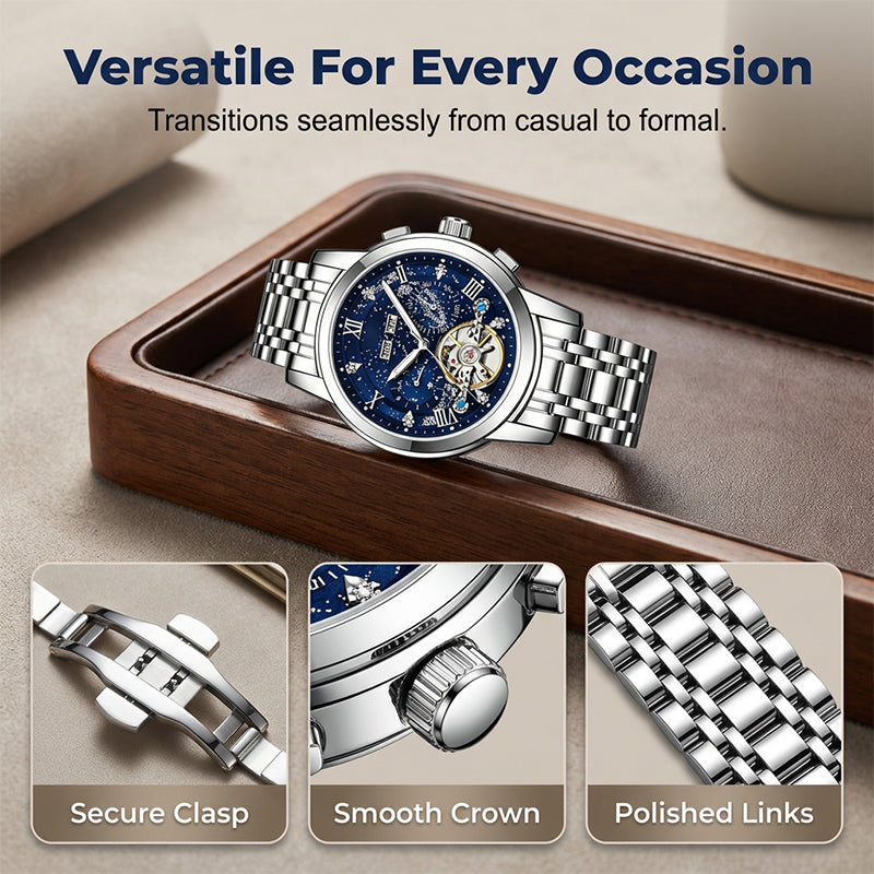 Men's Precision Automatic Mechanical Watch