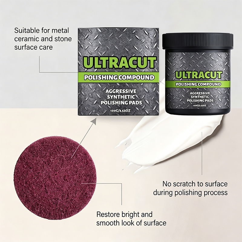 📢50 % Rabatt!!🥳 💞 50K+ VERKAUFT! ⚡✨ All-in-One Oberflächenpolitur mit Polierpad