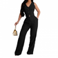 Damen V-Ausschnitt Top & Weit geschnittene Hose Set 🌿 Lockerer Sitz & fließende Silhouette – Bequem genug für Zuhause, stilvoll für unterwegs ✨