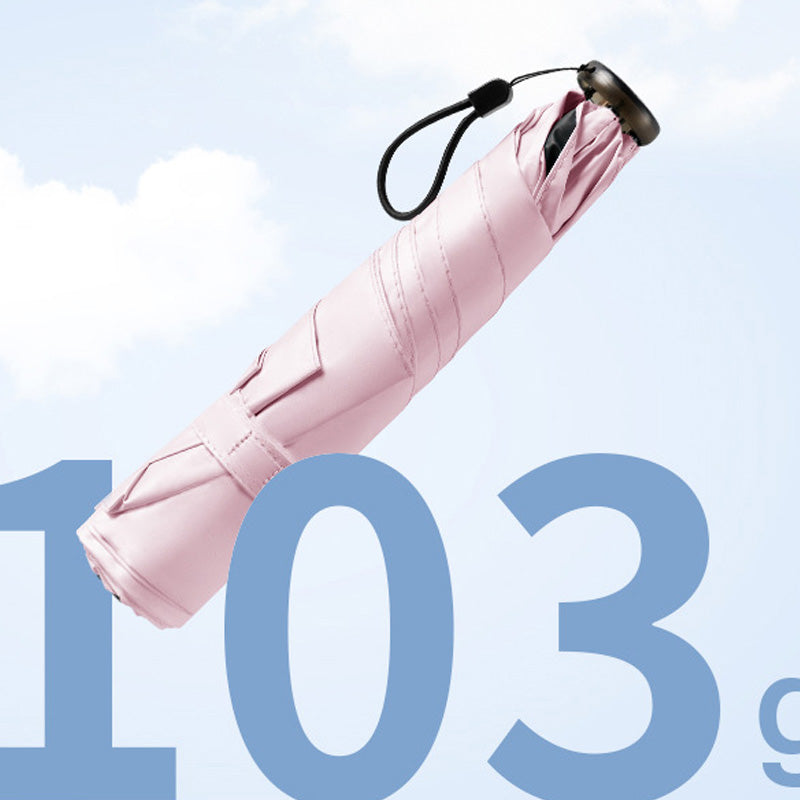 ✨Sommer-Sonderangebot 50% RABATT!🔥Ultraleichter UV50+ Taschenschirm Allwetter Regen & Sonne Karbonfaser