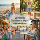 👖 💙 Damens High-Waist Destroyed Jeansshorts – Figurbetont, lässig & sommerlich ✨