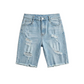 👖 💙 Damens High-Waist Destroyed Jeansshorts – Figurbetont, lässig & sommerlich ✨