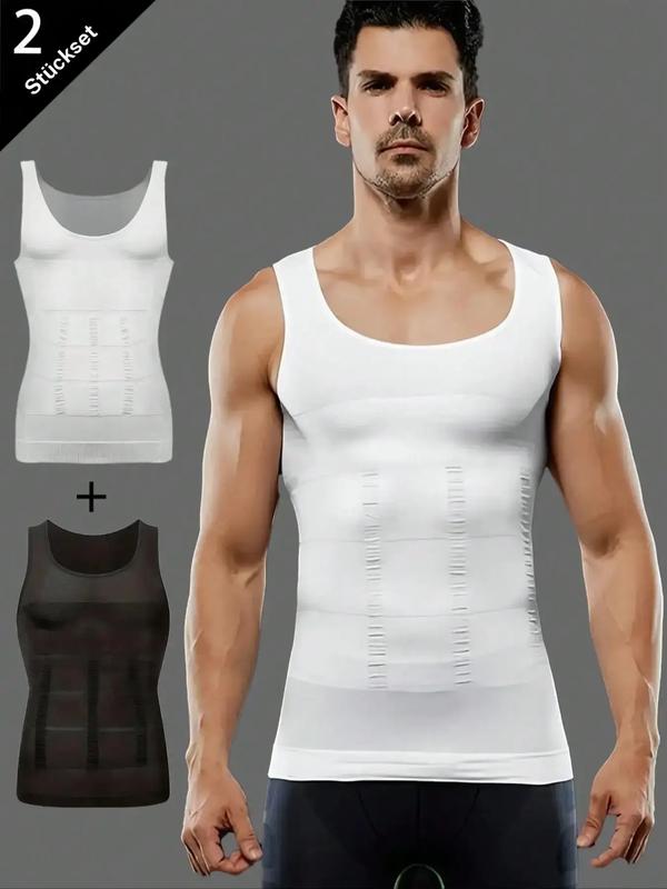 🎽 50% RABATT! ⚡ Herren Kompressions-Tanktop mit Bauch-weg-Effekt – Neuheit 2026 – Formt eine maskuline Silhouette, ohne einzuengen – perfekt für Gym, Alltag oder als Baselayer 💪🔥