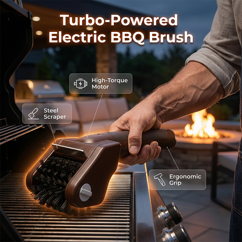 ✨ NUR FÜR BEGRENZTE ZEIT 50% RABATT! |   Reinigungsbürste für Elektrogrills