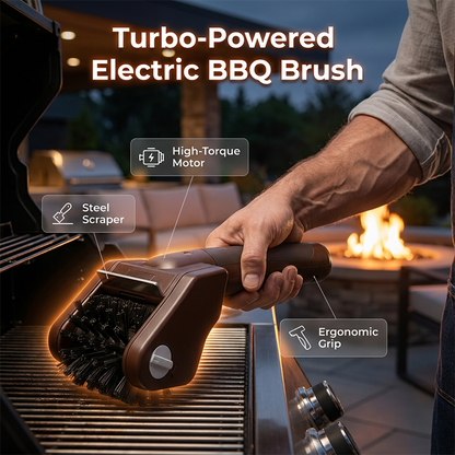 ✨ NUR FÜR BEGRENZTE ZEIT 50% RABATT! |   Reinigungsbürste für Elektrogrills