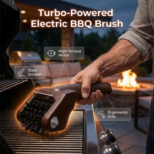 ✨ NUR FÜR BEGRENZTE ZEIT 50% RABATT! |   Reinigungsbürste für Elektrogrills