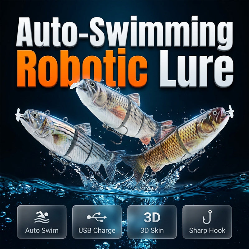 🐟Sonderangebot zur Angelsaison 50% RABATT! 🐟Elektronischer Angelköder mit mehreren Gelenken und LED-Beleuchtung