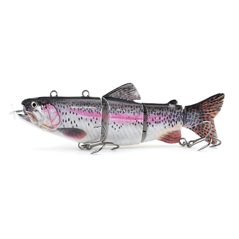 🐟Sonderangebot zur Angelsaison 50% RABATT! 🐟Elektronischer Angelköder mit mehreren Gelenken und LED-Beleuchtung