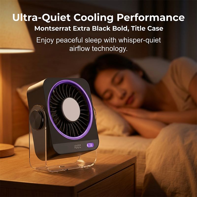 ✨Sommer-Sonderangebot 50% RABATT!❄️Tragbarer Tisch- und Wandventilator mit LED-Anzeige