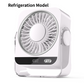 ✨Sommer-Sonderangebot 50% RABATT!❄️Tragbarer Tisch- und Wandventilator mit LED-Anzeige