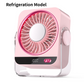 ✨Sommer-Sonderangebot 50% RABATT!❄️Tragbarer Tisch- und Wandventilator mit LED-Anzeige