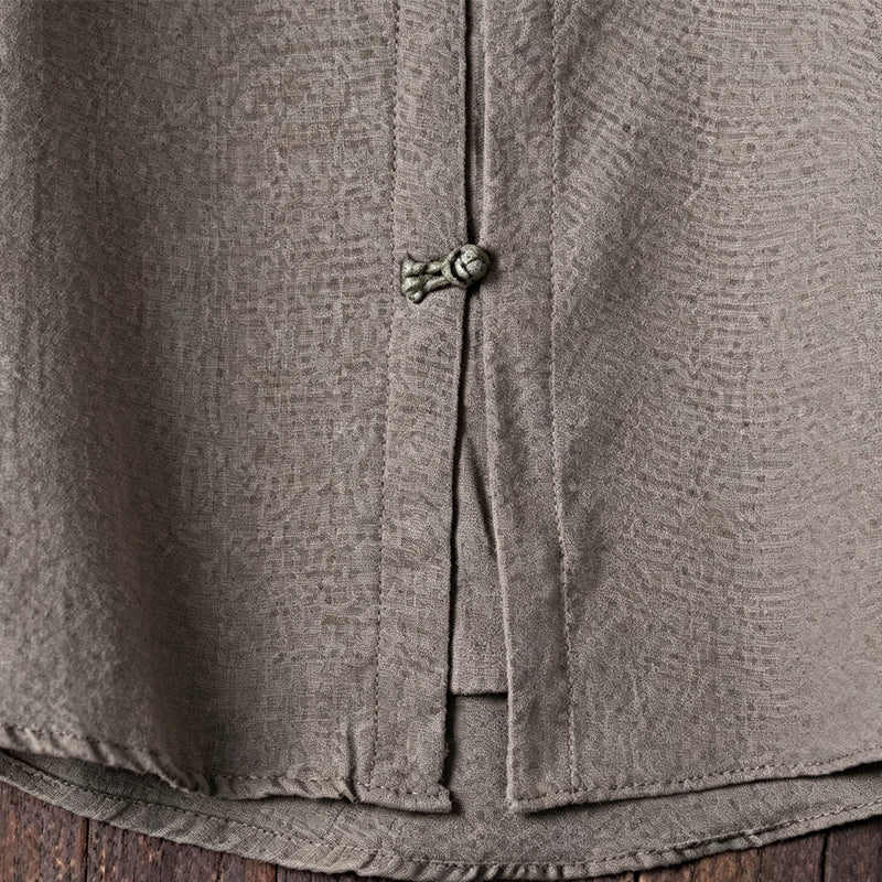 👕🌿 Herren-Freizeithemd aus Leinen mit Stehkragen – 50% RABATT! Leicht, luftig, lässig. 🔥☀️