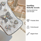 🦋 3D-Schmetterling Handytasche mit Trageriemen – praktische Handyhülle als kleine Umhängetasche für Alltag & Reisen 📱✨