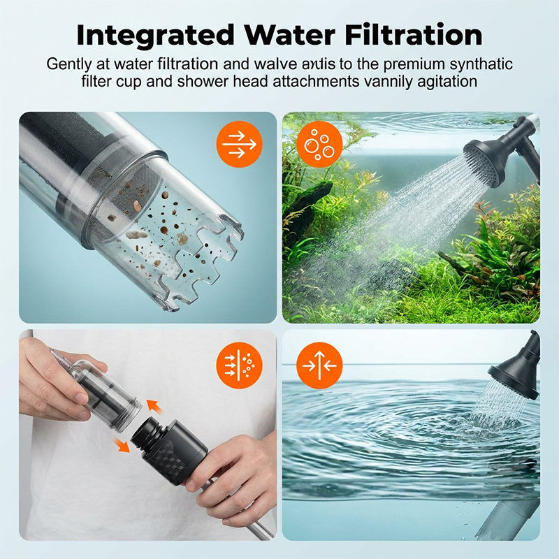 💡 JETZT 50 % RABATT!🌈Effortless Cleaning – elektrischer Aquarienstaubsauger