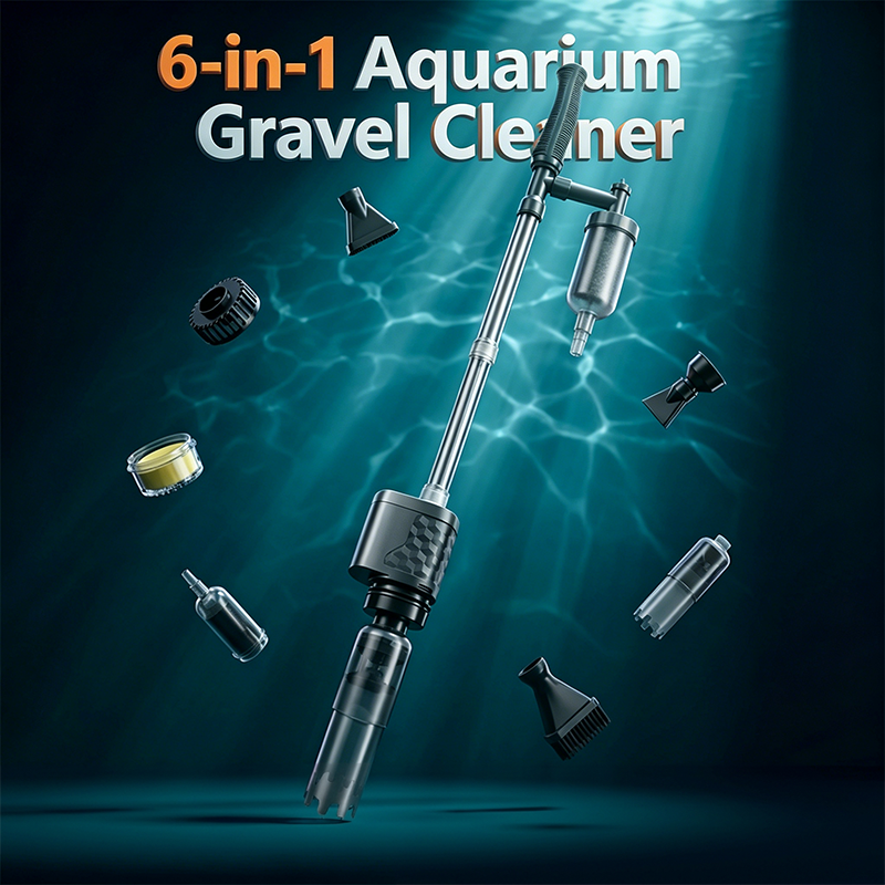 💡 JETZT 50 % RABATT!🌈Effortless Cleaning – elektrischer Aquarienstaubsauger