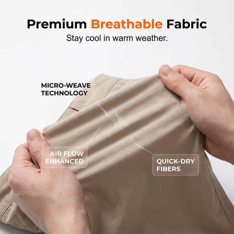 🩳 50% RABATT! ⏰ Herren stylische Arbeitskleidung Zip-Up Shorts – Robuste Verarbeitung & praktische Taschen – Perfekt für Werkstatt, Handwerk oder den aktiven Alltag – bequem und funktional 🔧