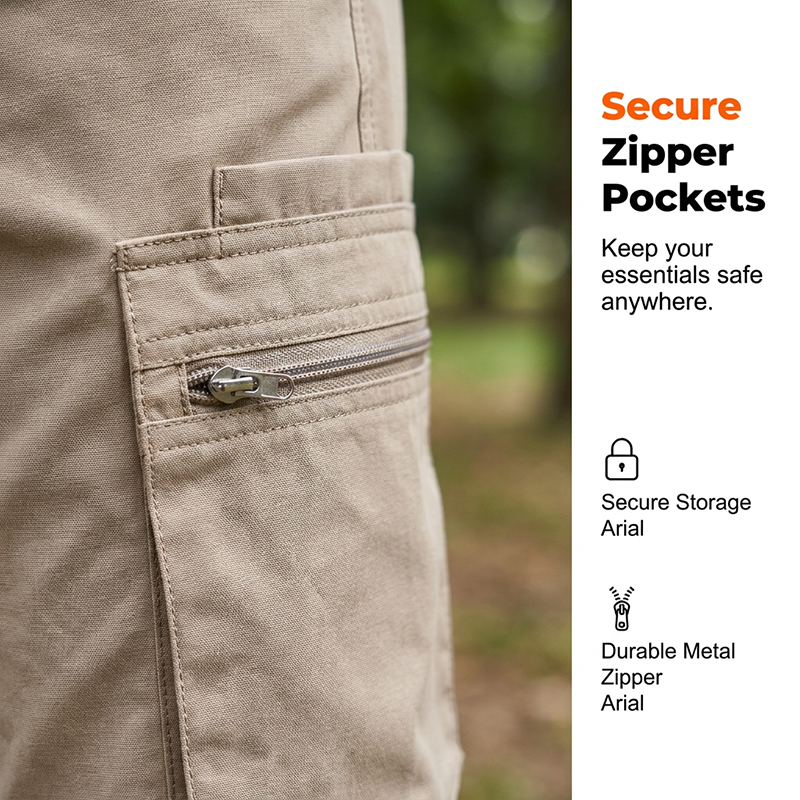 🩳 50% RABATT! ⏰ Herren stylische Arbeitskleidung Zip-Up Shorts – Robuste Verarbeitung & praktische Taschen – Perfekt für Werkstatt, Handwerk oder den aktiven Alltag – bequem und funktional 🔧