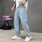 👖🔥 Men's Loose Fit Straight Leg Pants with Classic Pockets – 50% RABATT! Bequeme Hosen mit geradem Bein & klassischen Taschen. ✨💪