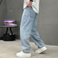 👖🔥 Men's Loose Fit Straight Leg Pants with Classic Pockets – 50% RABATT! Bequeme Hosen mit geradem Bein & klassischen Taschen. ✨💪