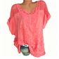 ✨Sommer-Sonderangebot 50% RABATT!👚Elegantes Damen-Oberteil mit Spitzenstickerei und V-Ausschnitt