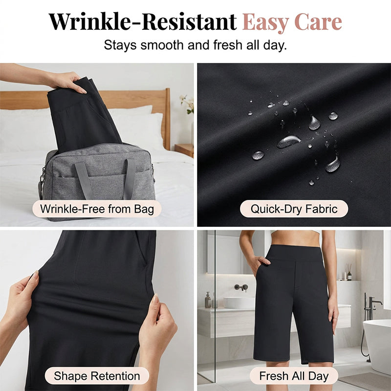 👖 50% RABATT! ⏰ Slim-Fit Stretch-Hose mit hohem Bund – Vielseitig als Sport- & Freizeithose – Perfekt für Studio, Büro oder Alltag – bequem & elastisch 🌿