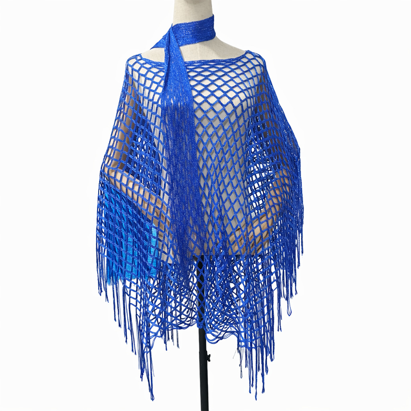 🏆💐 50% Rabatt! Letzter Tag! Sommer-Strick-Poncho mit Fransen – Leicht, Luftdurchlässig & Vielseitig für Strand & Freizeit