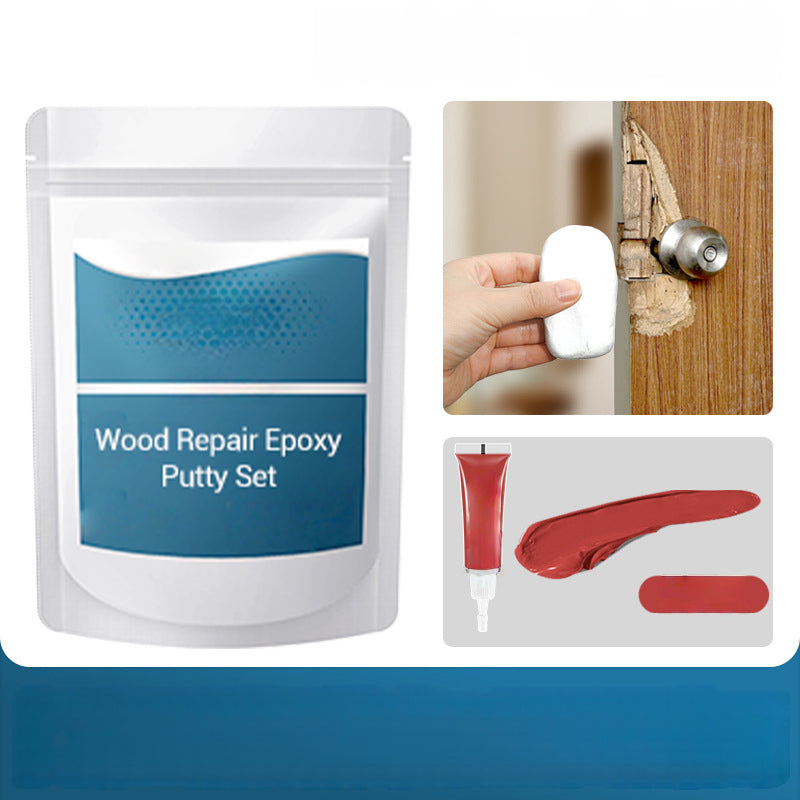 🔥50% RABATT! Wood Repair Epoxy Putty Set – holzfüllende Spachtelmasse, härter als Holz, schleif- & lackierbar. 💪🛠️