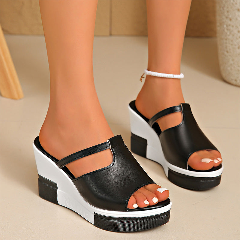 👡☀️ MID-SEASON SALE: −50% NUR FÜR KURZE ZEIT! Damensandalen mit Keilabsatz – bequem & elegant für Alltag, Strand & Übergrößen ✨