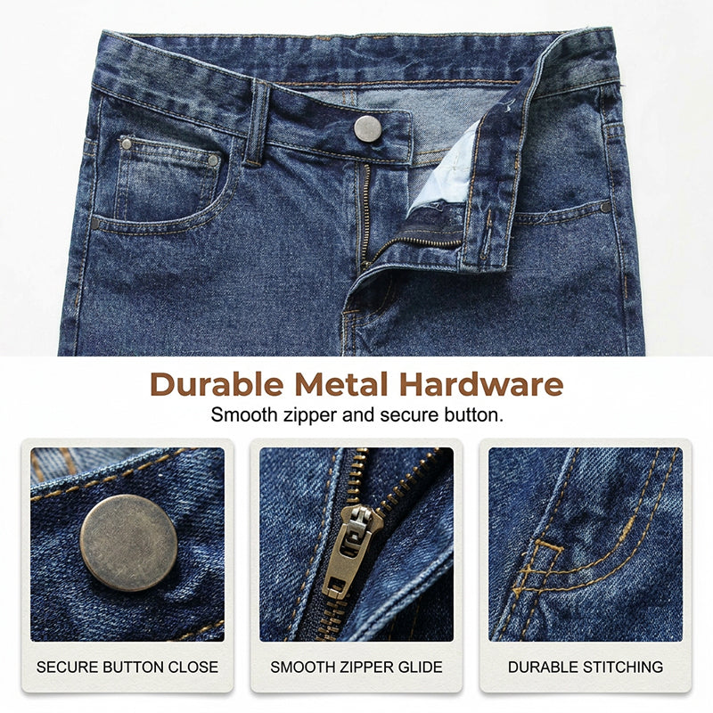 🔥JETZT 50 % RABATT!🔥 Vintage Destroyed Denim-Shorts