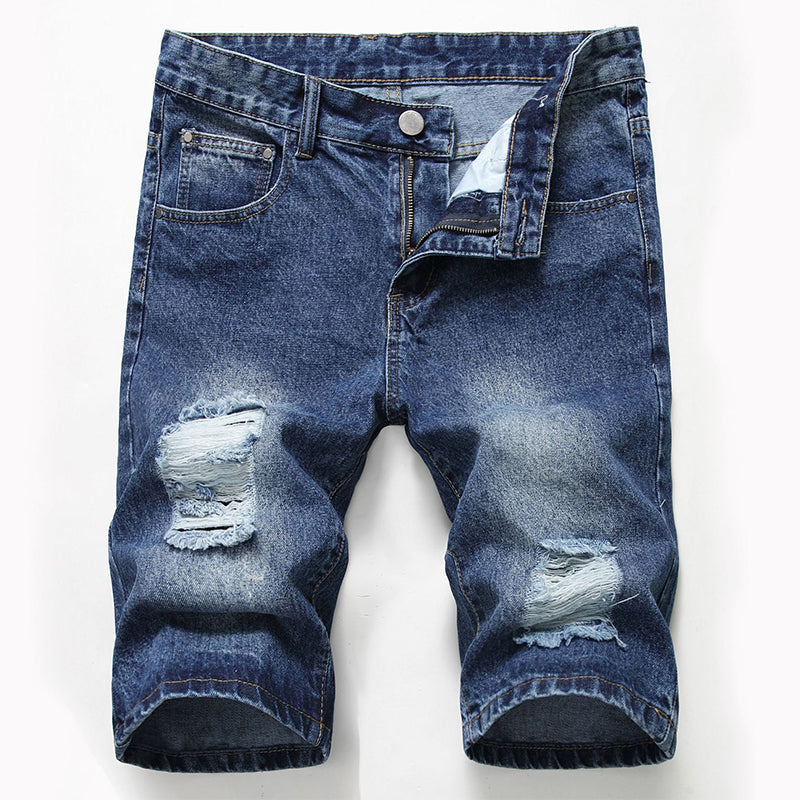 🔥JETZT 50 % RABATT!🔥 Vintage Destroyed Denim-Shorts