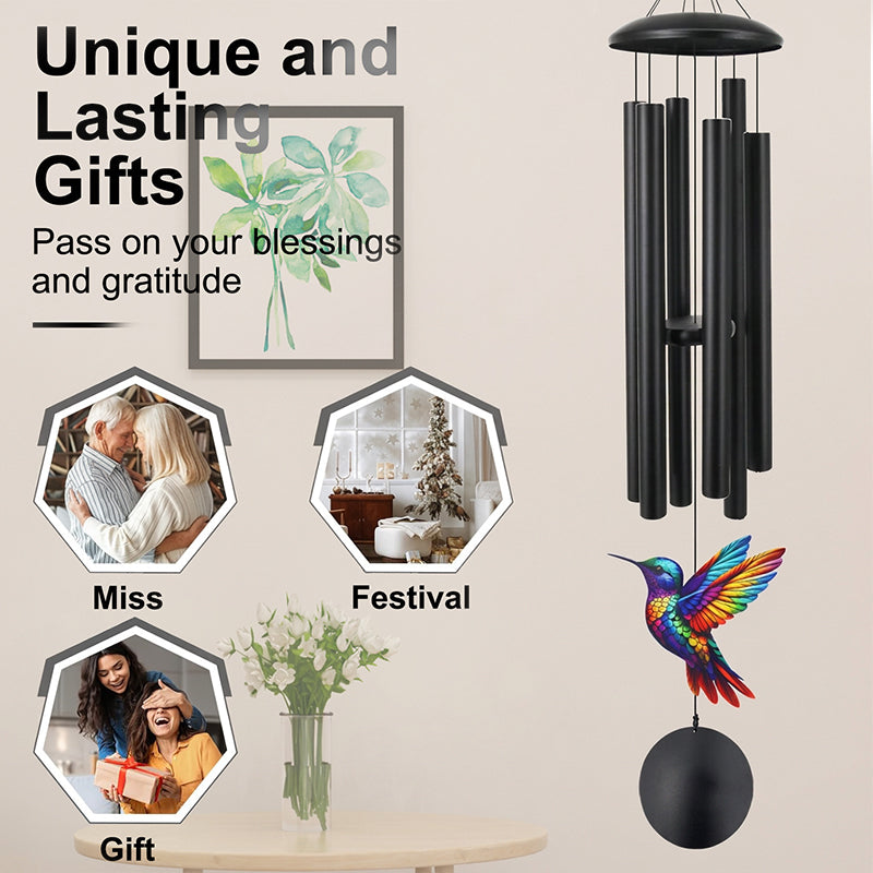 📢📢50 % Rabatt!! ⏰🕊️Vintage-Metall-Windspiel für den Garten – als Gedenkklang, wetterfest & dekorativ, ideal für Terrasse, Balkon & Ruhezonen 🔔🌿