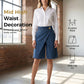 🔥 50% RABATT! 🎉 Damen Asymmetrische Weite-Bein-Shorts
